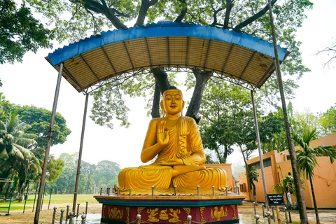 Buddha statue, Jagannath Hall